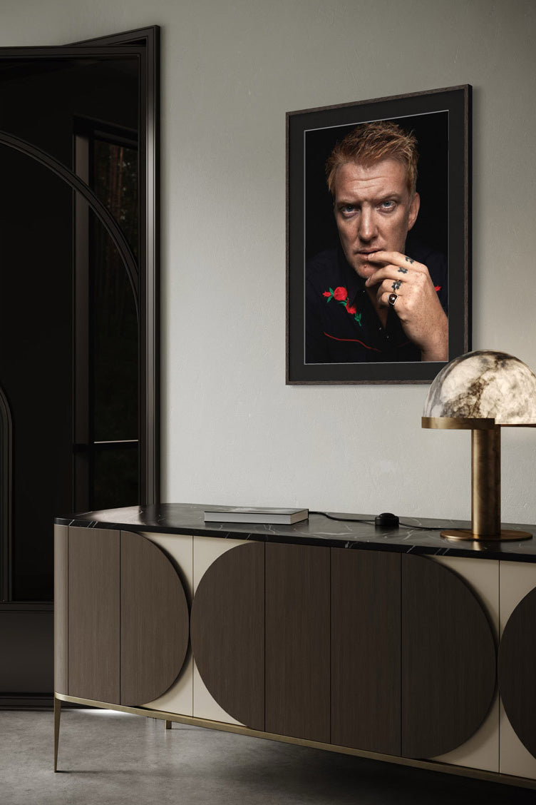 Josh Homme (Queens of The Stone Age), photographed in Paris 2013